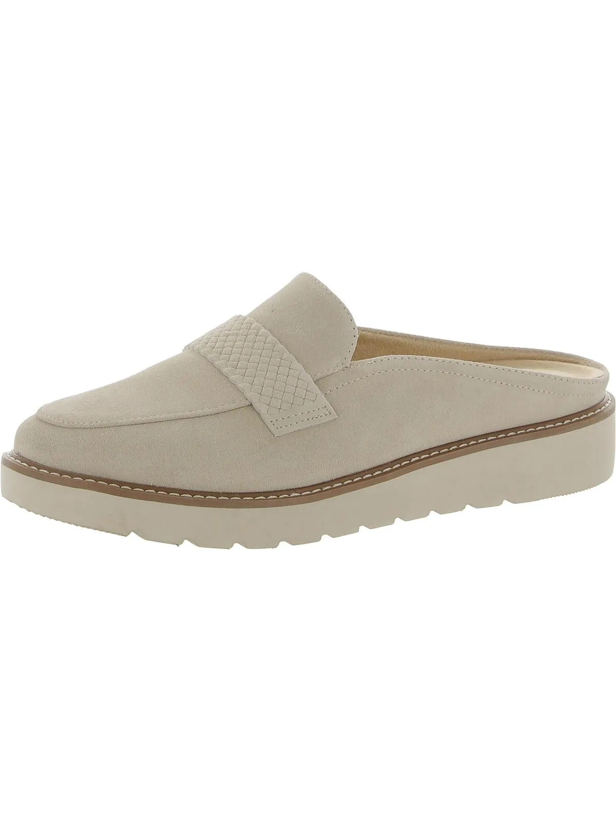 Adiline Womens Suede Slip-On Mules