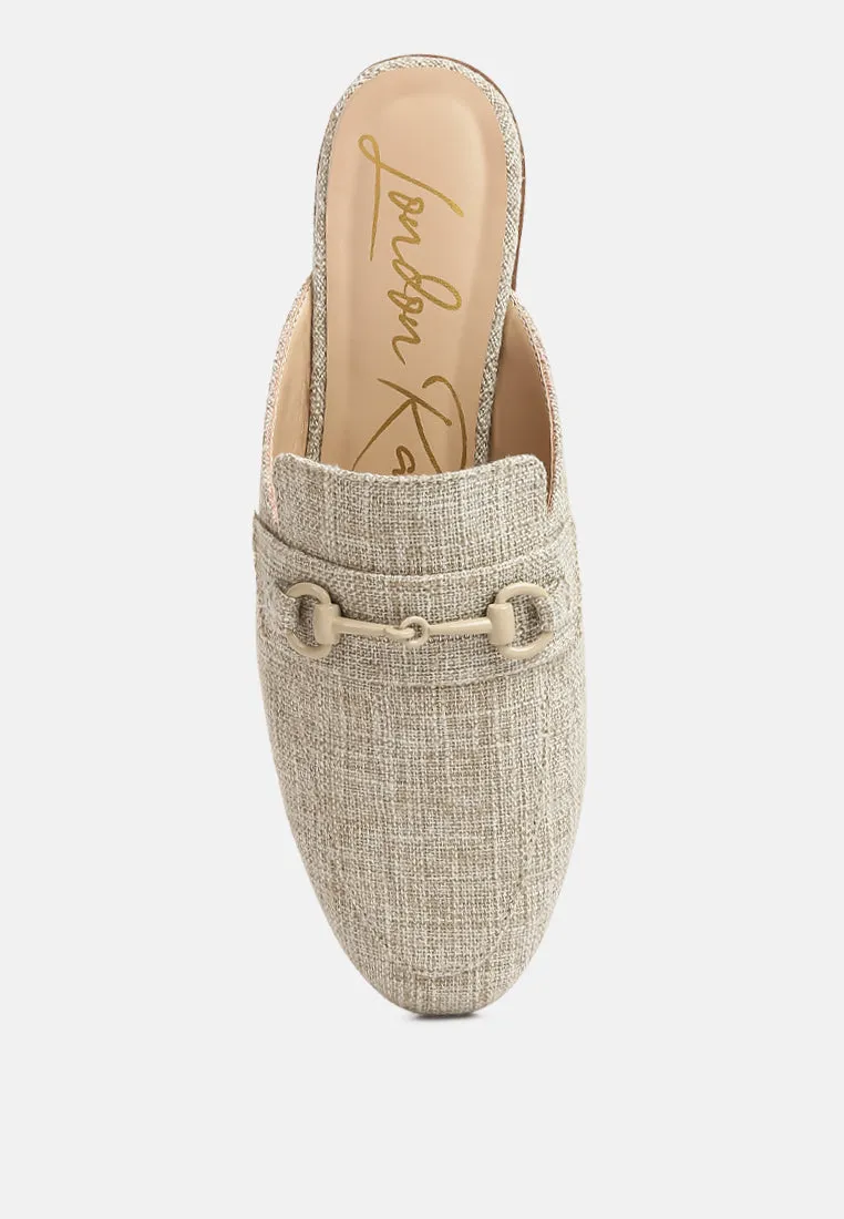 akua horsebit embellished Mules