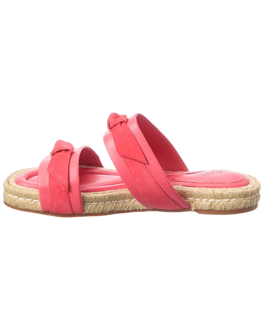 Alexandre Birman Clarita Leather & Suede Espadrille
