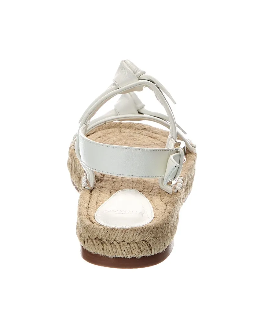 Alexandre Birman Clarita Leather Espadrille Sandal