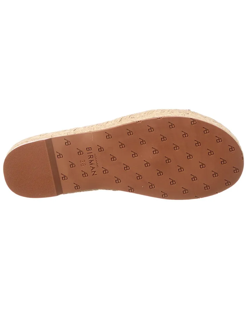 Alexandre Birman Lana Woven Leather Espadrille