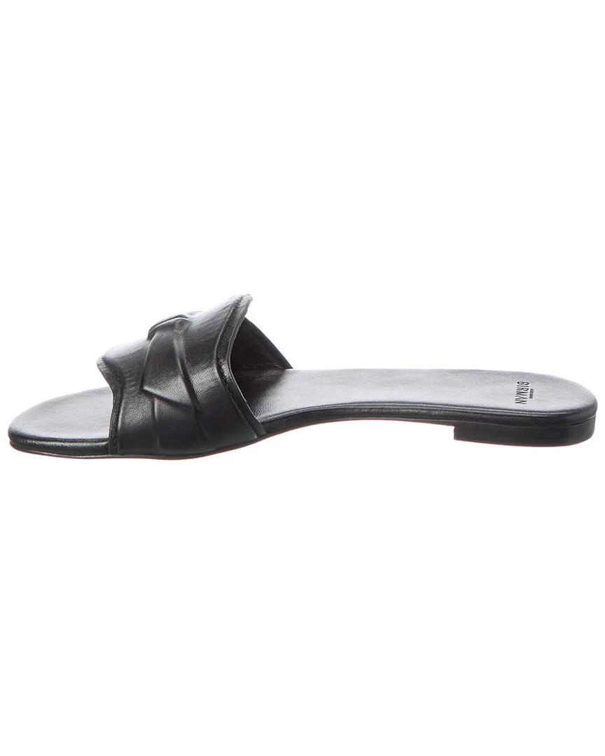 Alexandre Birman Padded Clarita Leather Slide