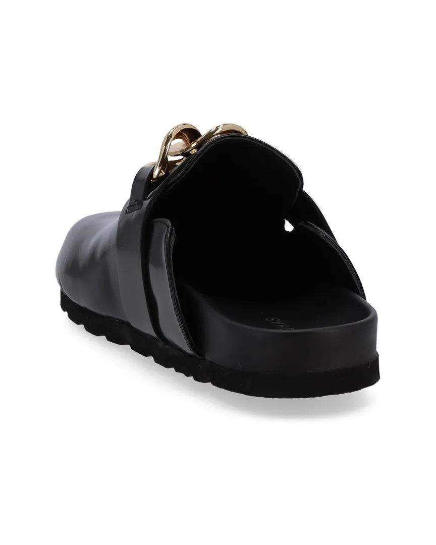 ALOHAS Fireplace Leather Mule