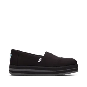 Alpargata Black Midform Espadrille