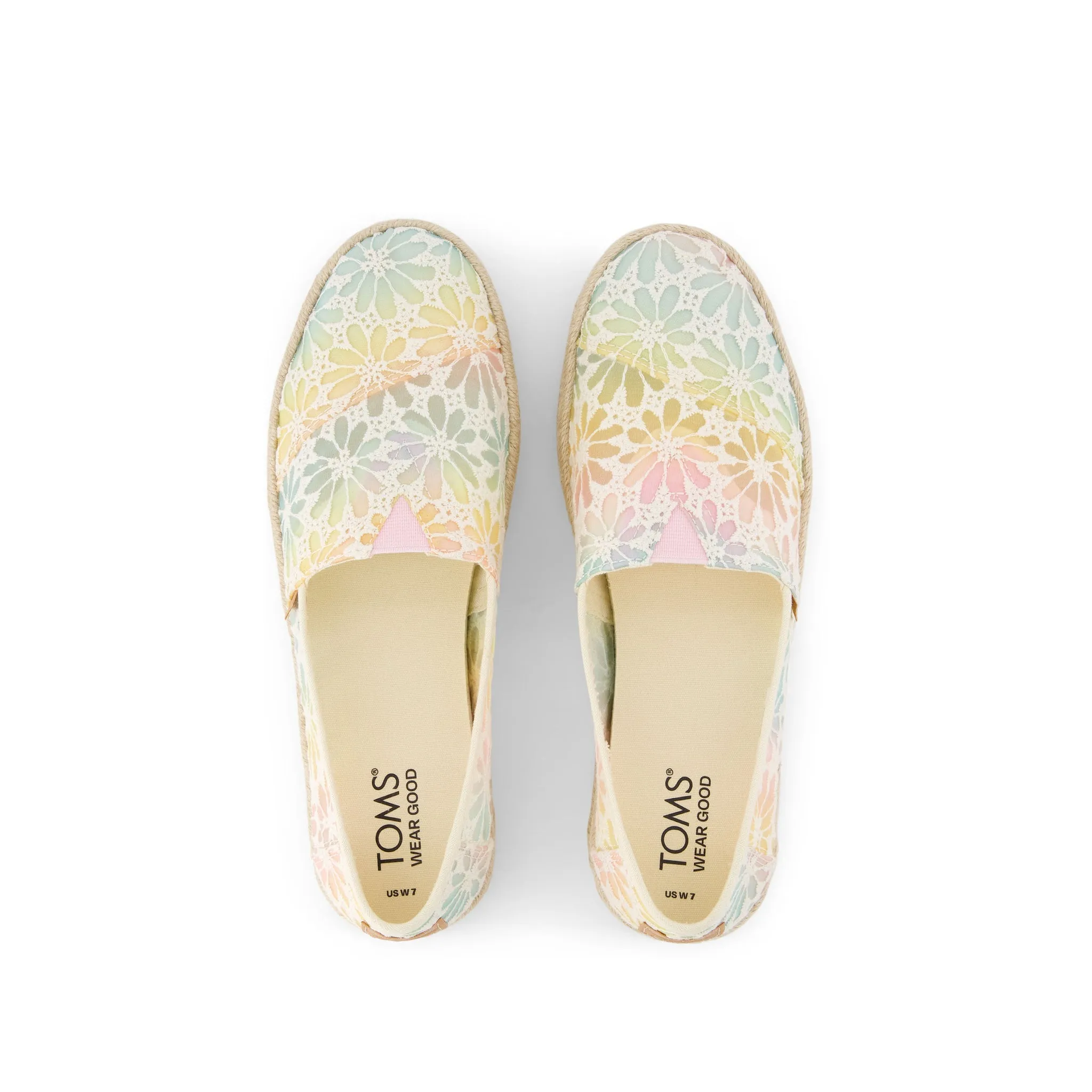 Alpargata Rope 2.0 Ombre Floral Lace Espadrille