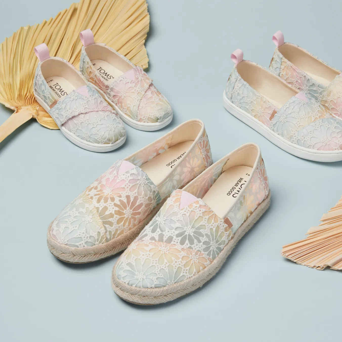 Alpargata Rope 2.0 Ombre Floral Lace Espadrille