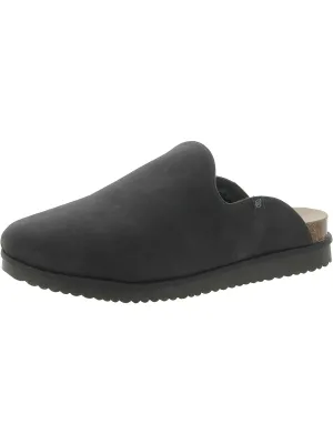 Amelia Womens Faux Fur Lined Slip-On Mules