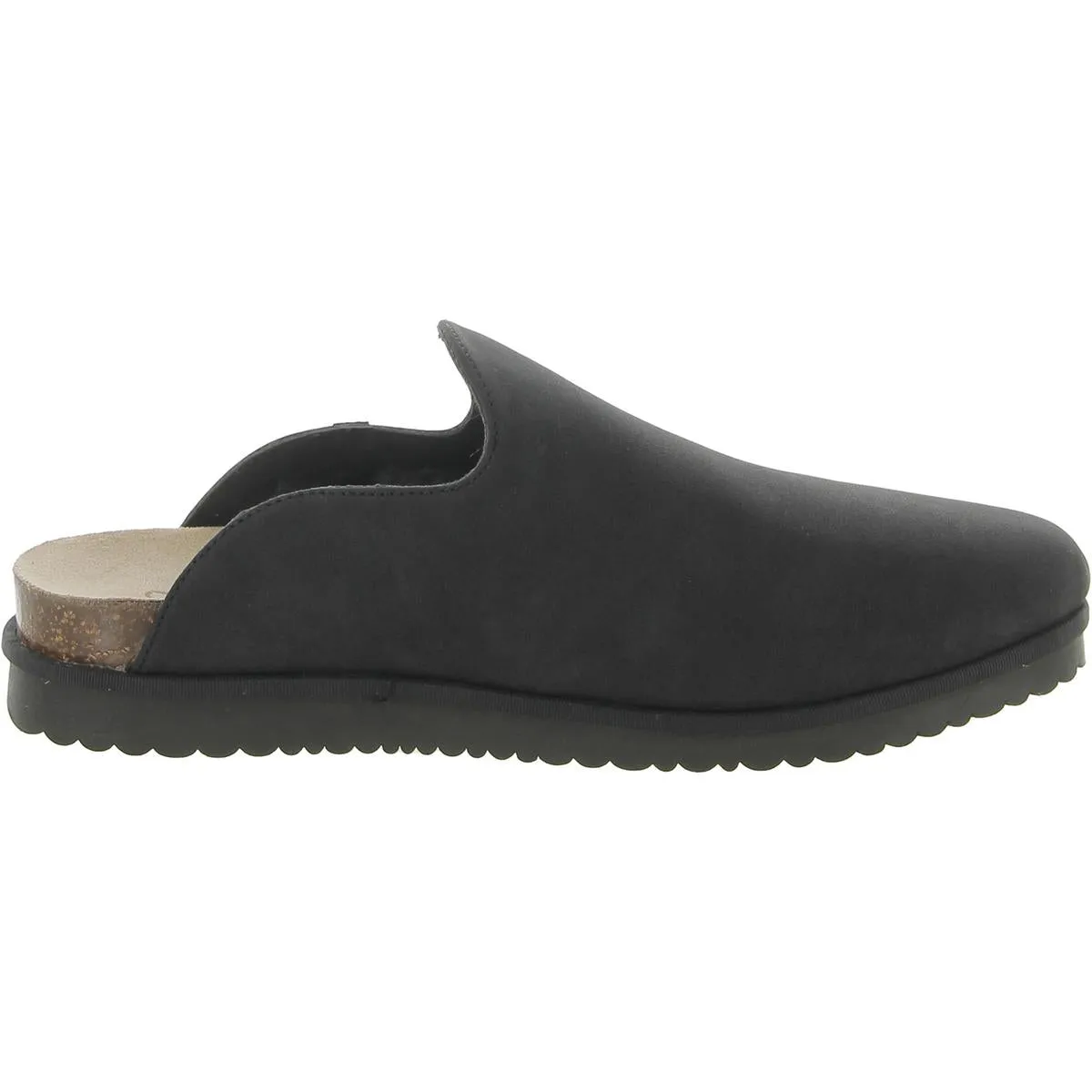 Amelia Womens Faux Fur Lined Slip-On Mules