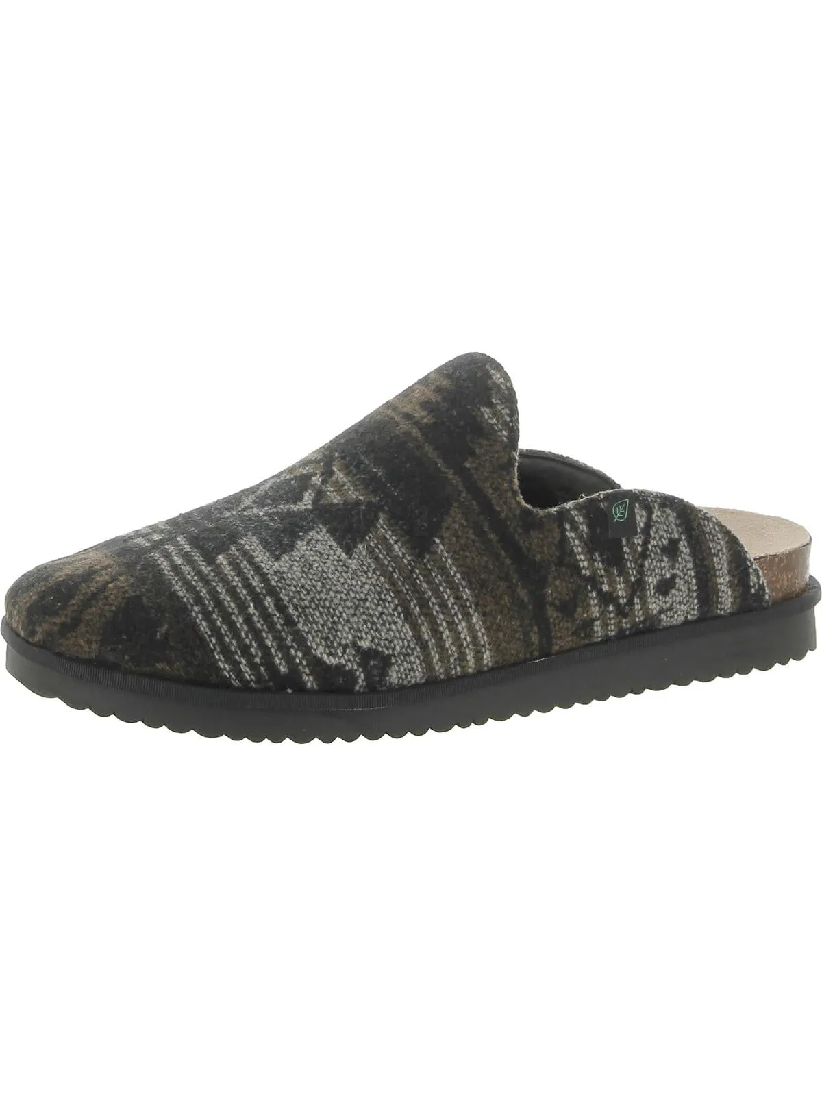 Amelia Womens Faux Fur Lined Slip-On Mules