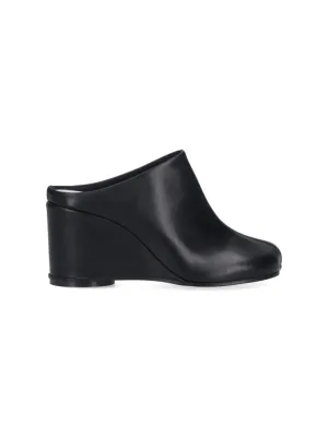 Anatomic" Platform Mules  Black