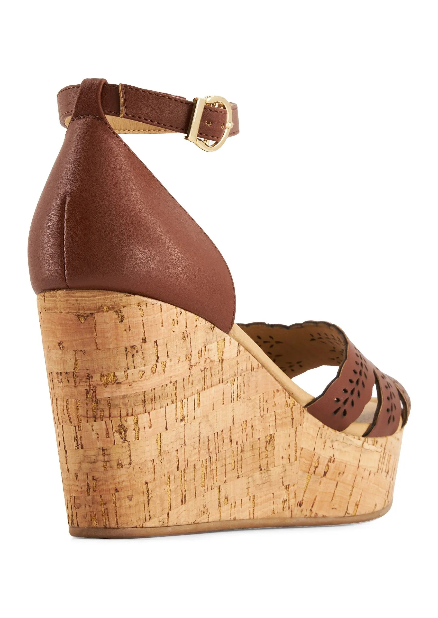 Andrea Cork Wedge Espadrilles