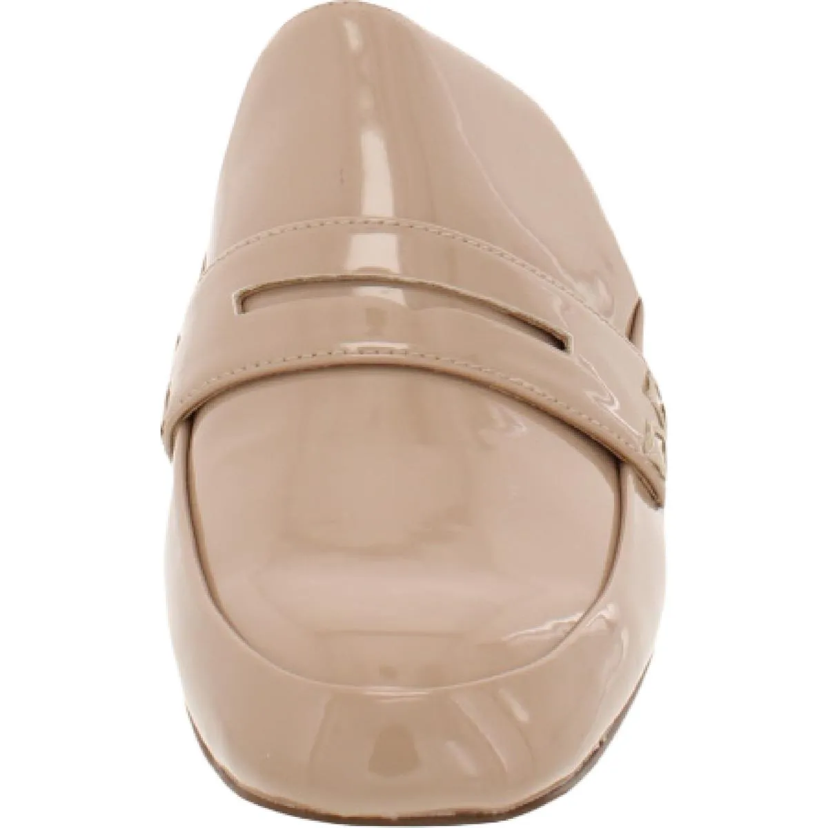 Annabel Womens Patent Leather Slides Mules