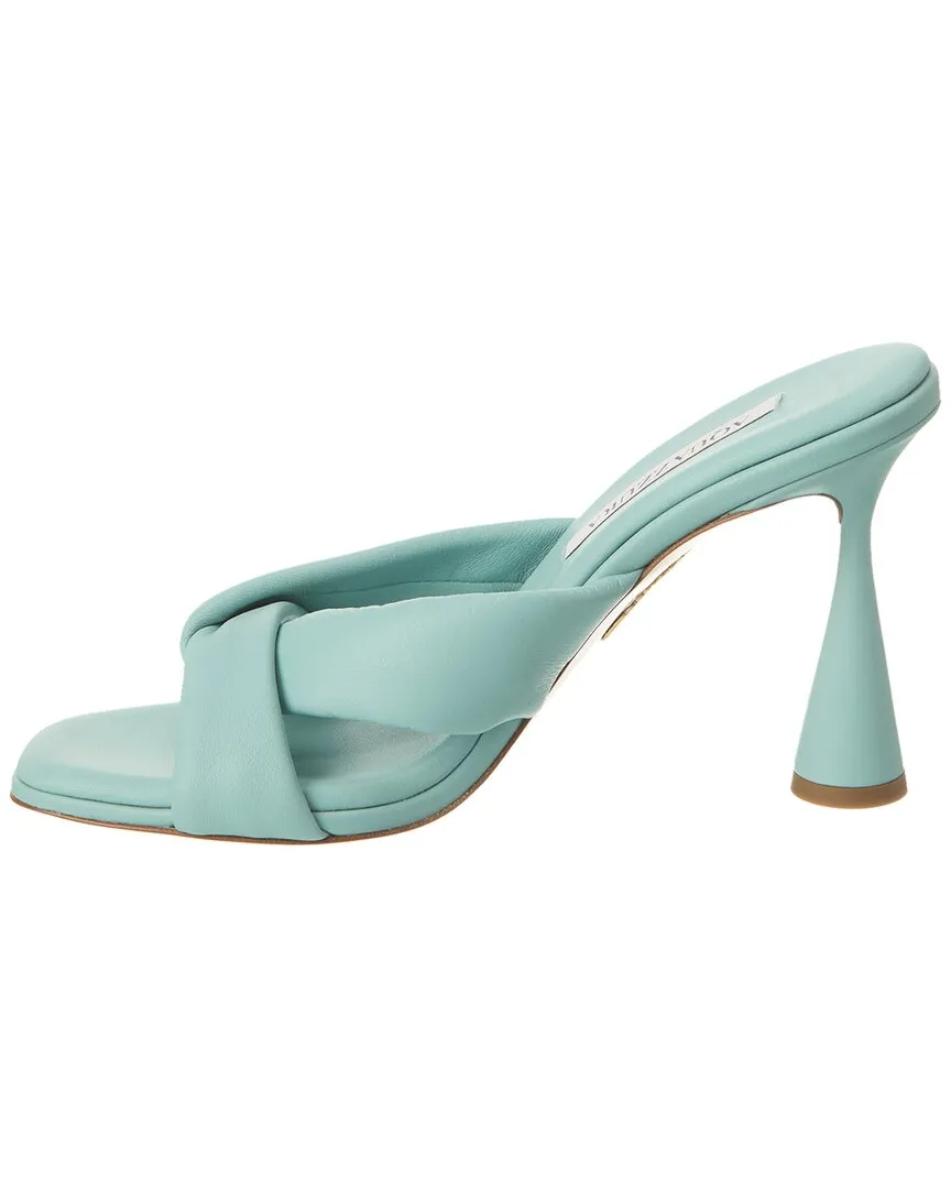 Aquazzura Amore 95 Leather Mule