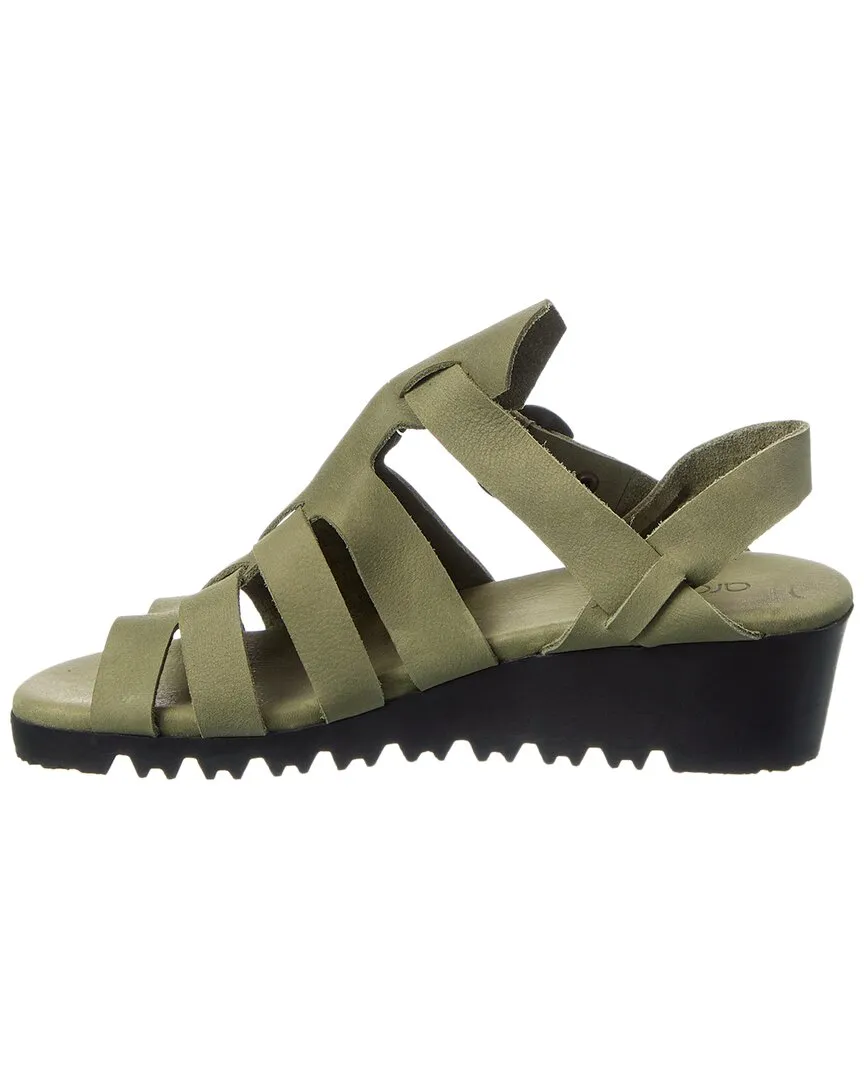Arche Balzam Leather Wedge Sandal