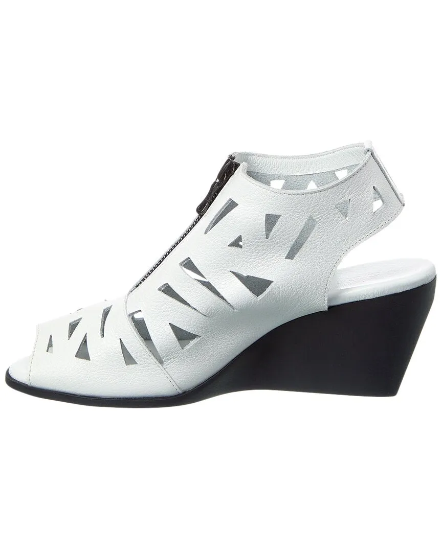 Arche Eggaya Leather Wedge Sandal