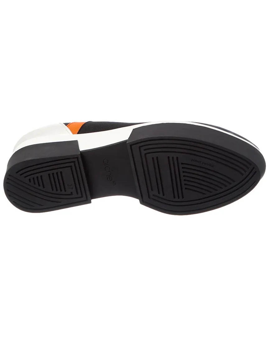 Arche Fyleas Neoprene & Leather Wedge Sneaker