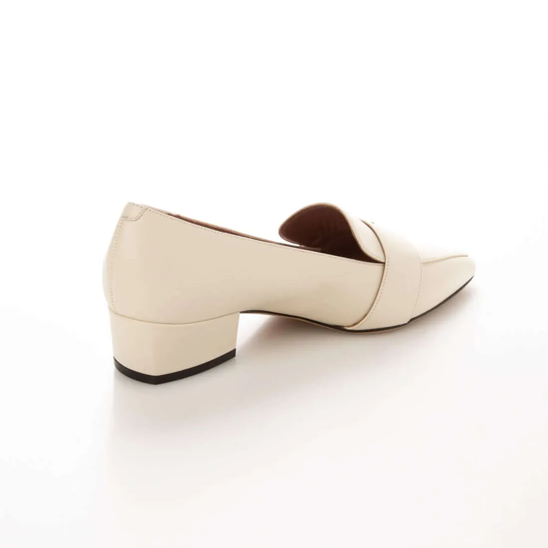 Bally Harumi Women's 6223783 Bone Calf Leather Buckled Mules