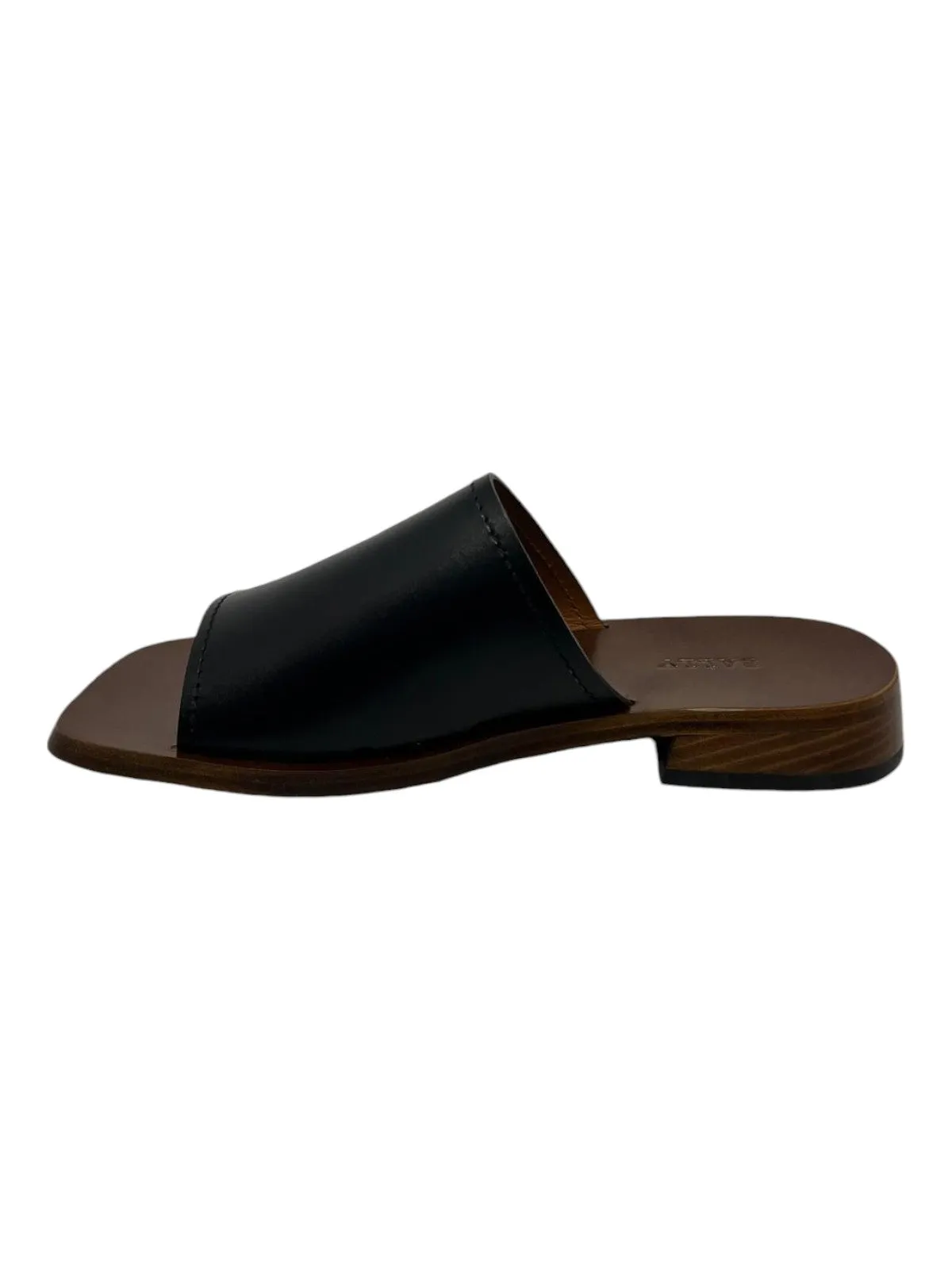 Bally Ofera 6225848 Ladies Black Plain Leather Flat