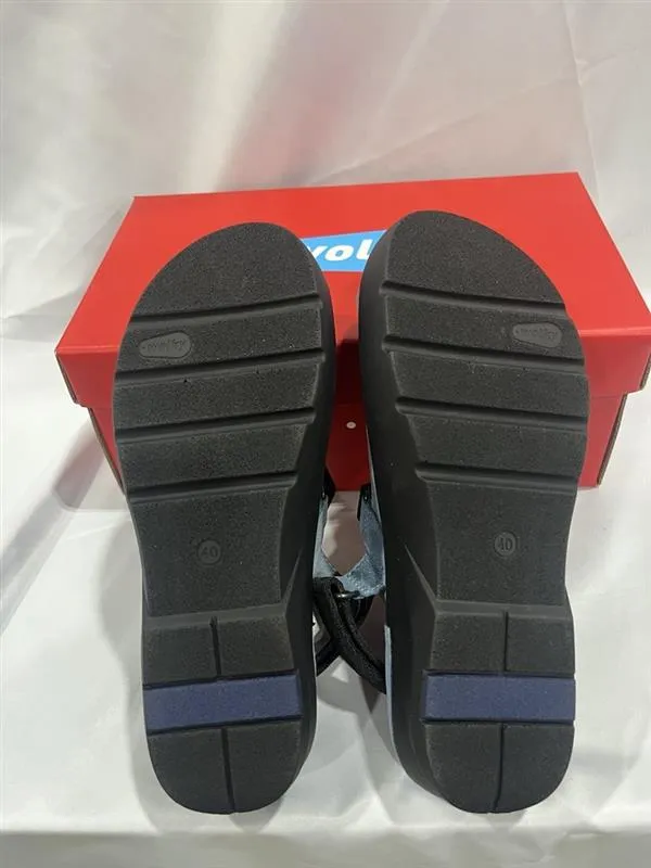 Baltic Sandal In Antique Nubuck Baltic Blue