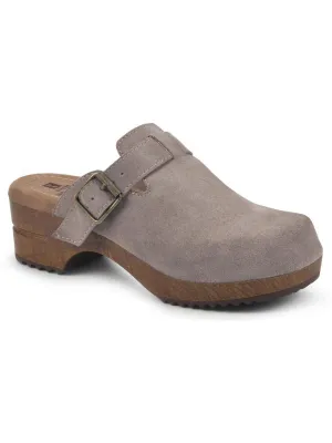 Behold Womens Suede Mules Clogs