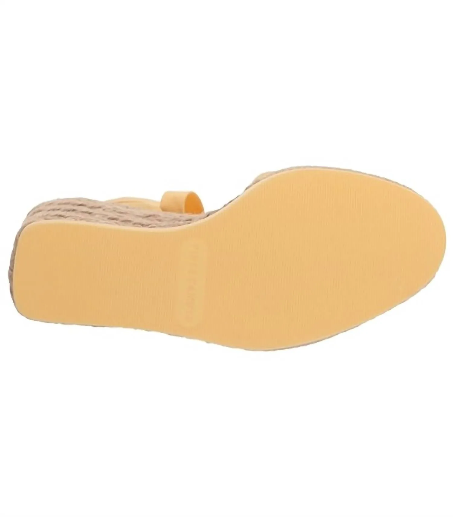 Bendsen Wedge Sandal In Panna Cotta