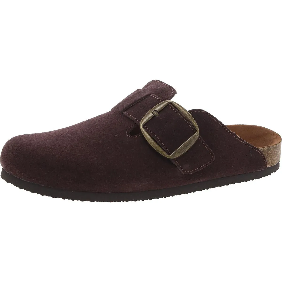 Big Easy Womens Suede Cork Mules
