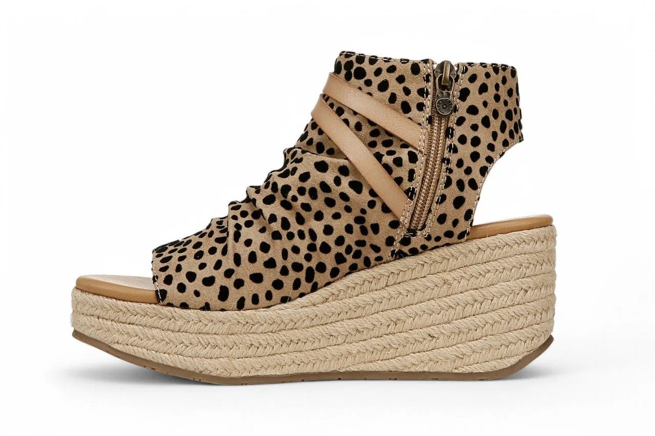 Blowfish Malibu Women's Brown Wedge Sandals - Lacey C Rope