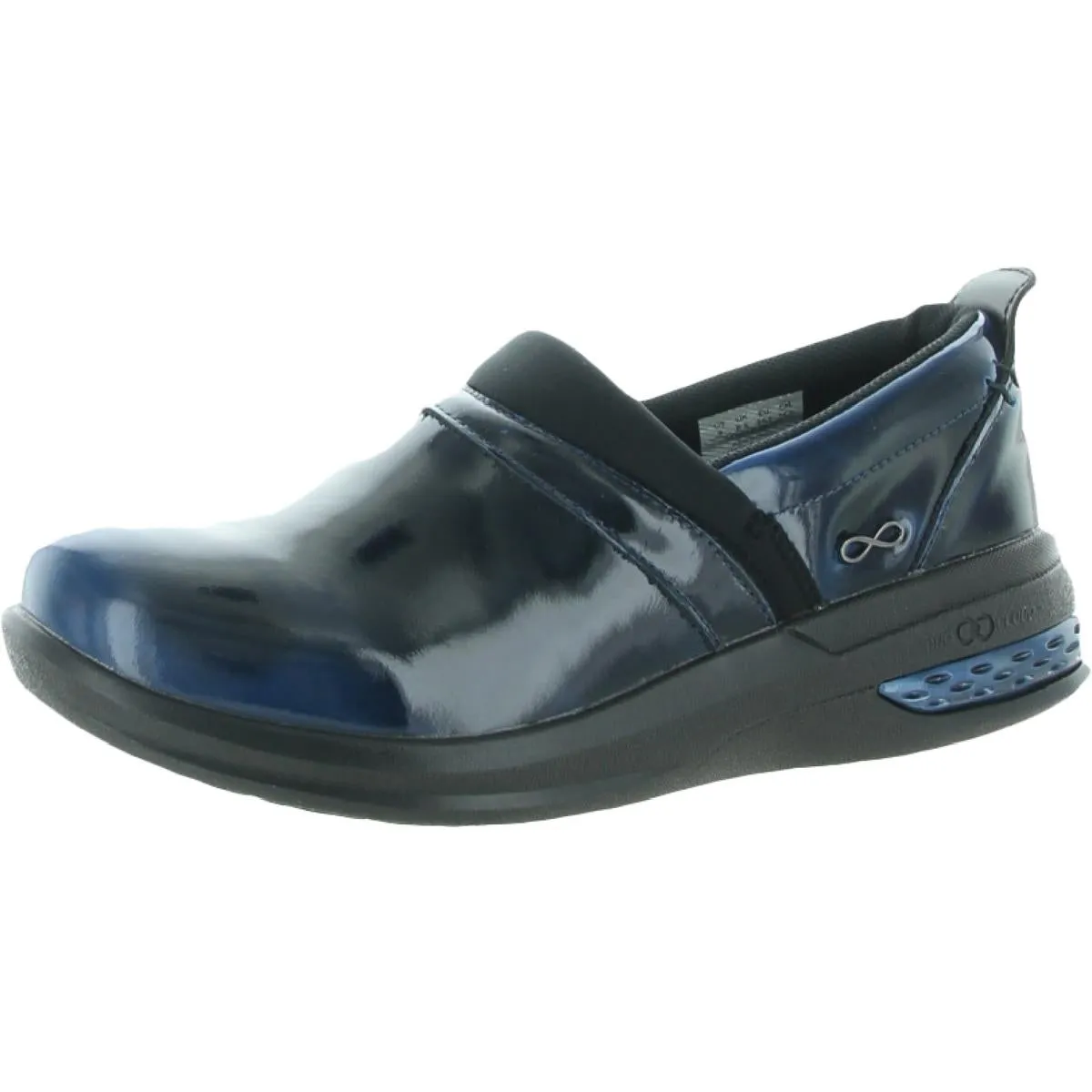 Breeze Womens Leather Slip On Clogs