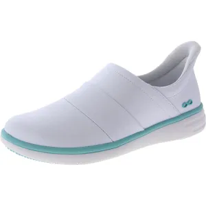 Breeze Womens Leather Slip On Clogs