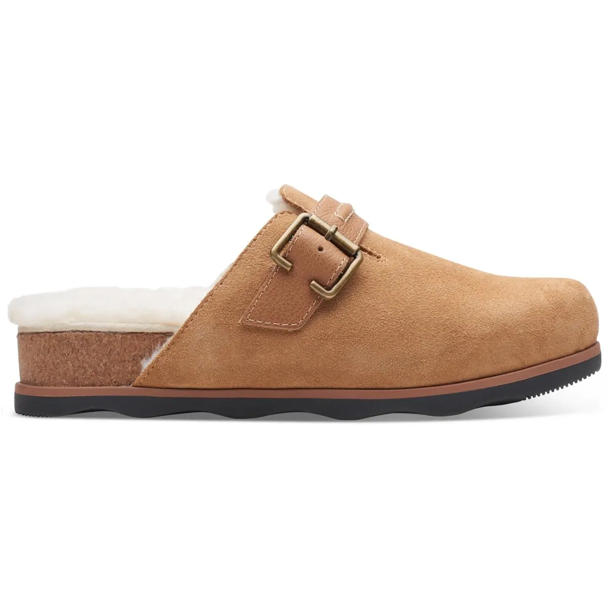 Brynn Womens Suede Slip On Mules