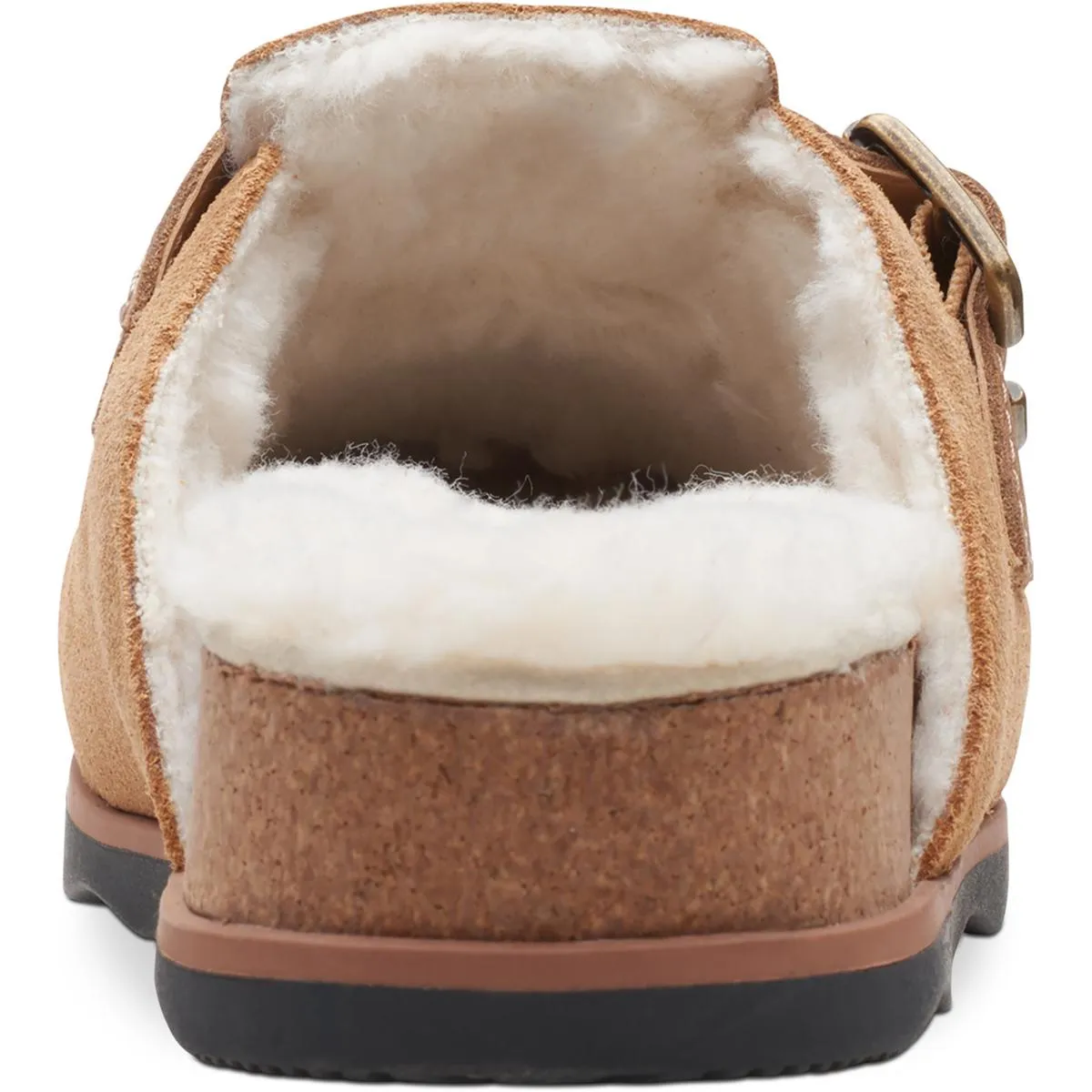 Brynn Womens Suede Slip On Mules