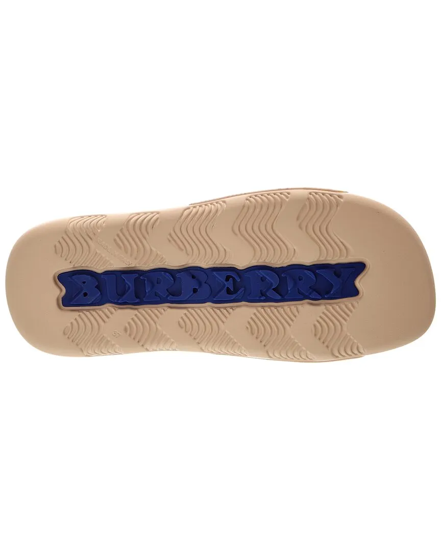 Burberry Check Dive Slide
