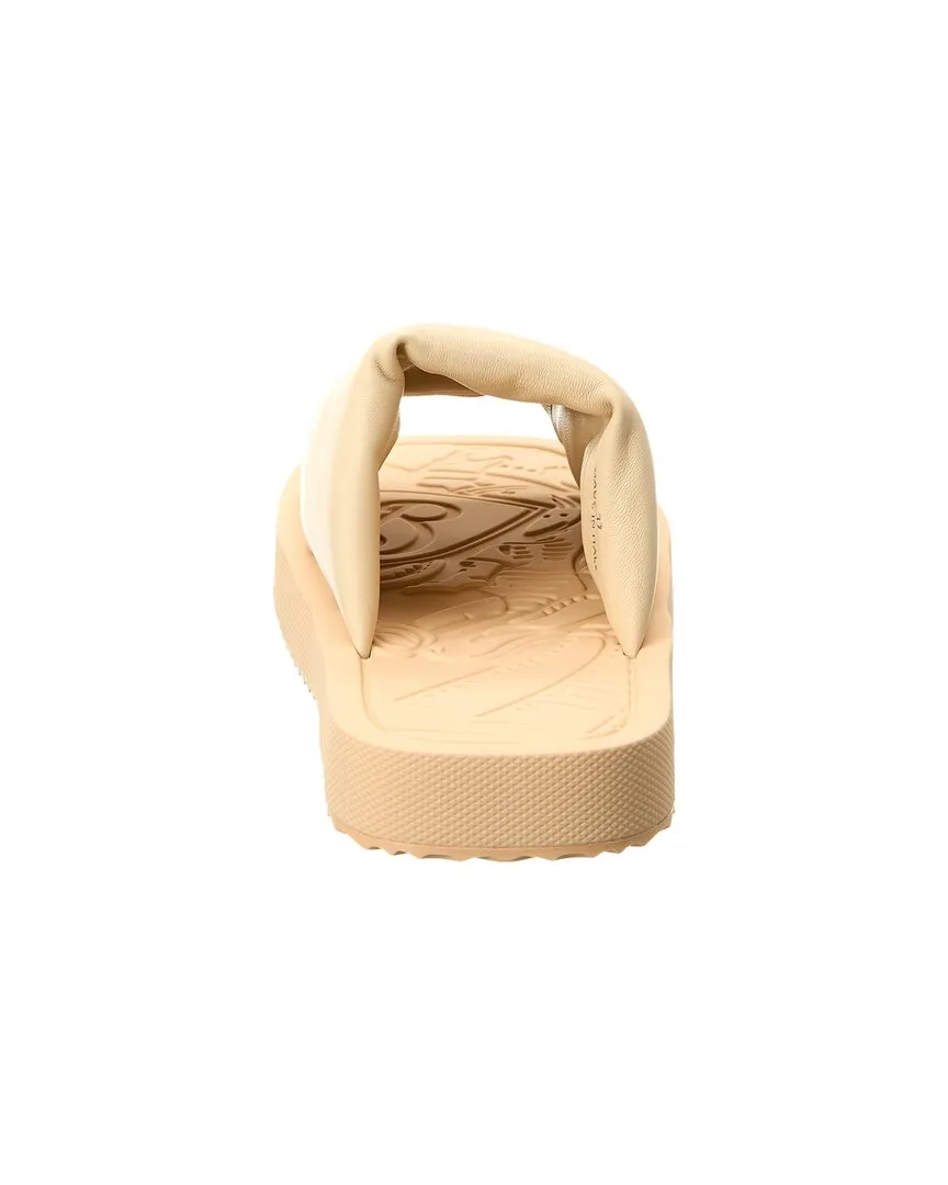 Burberry EKD Slab Leather Slide