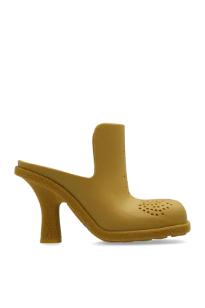 Burberry Rubber Heeled Mules