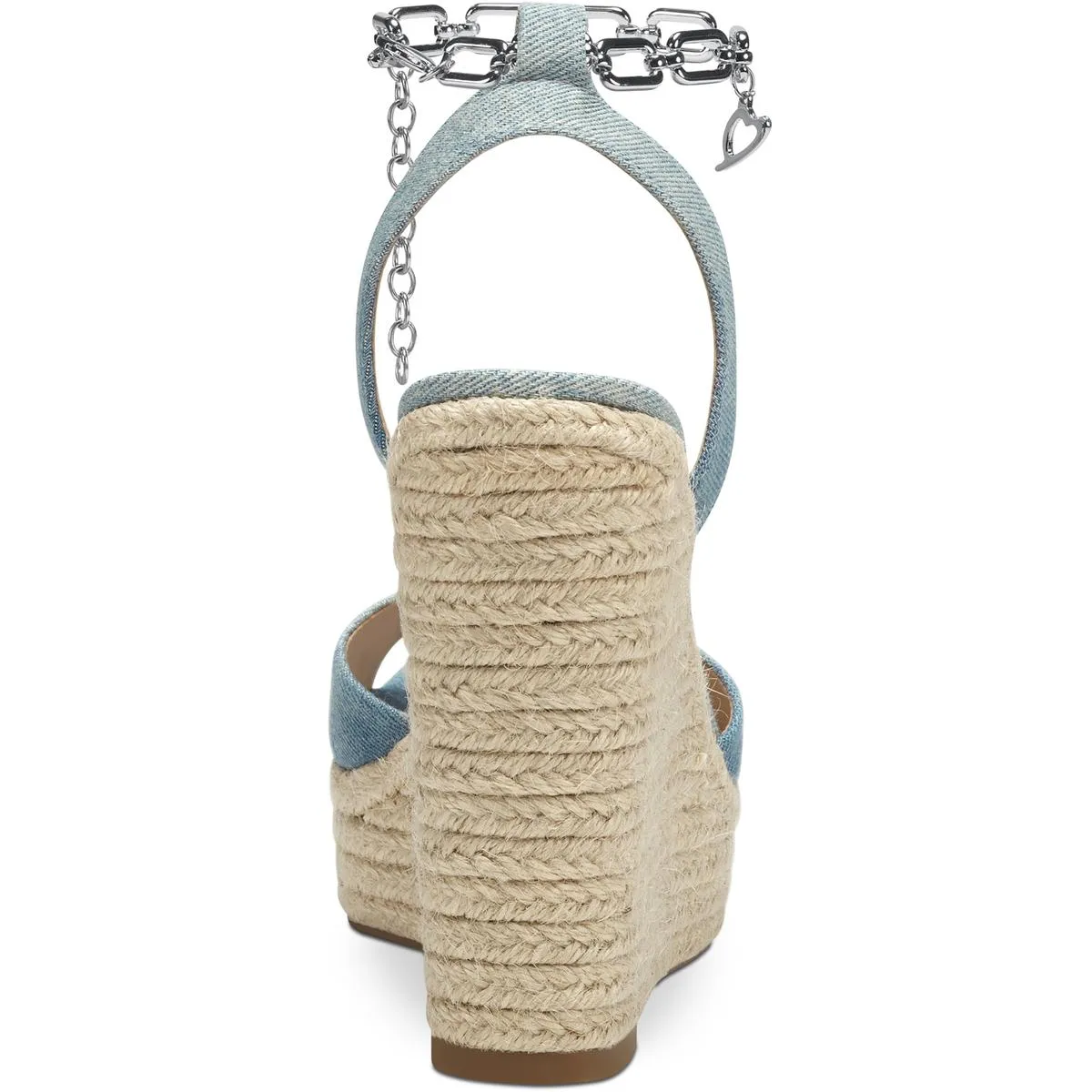 Caden Womens Chain Wedge Espadrilles