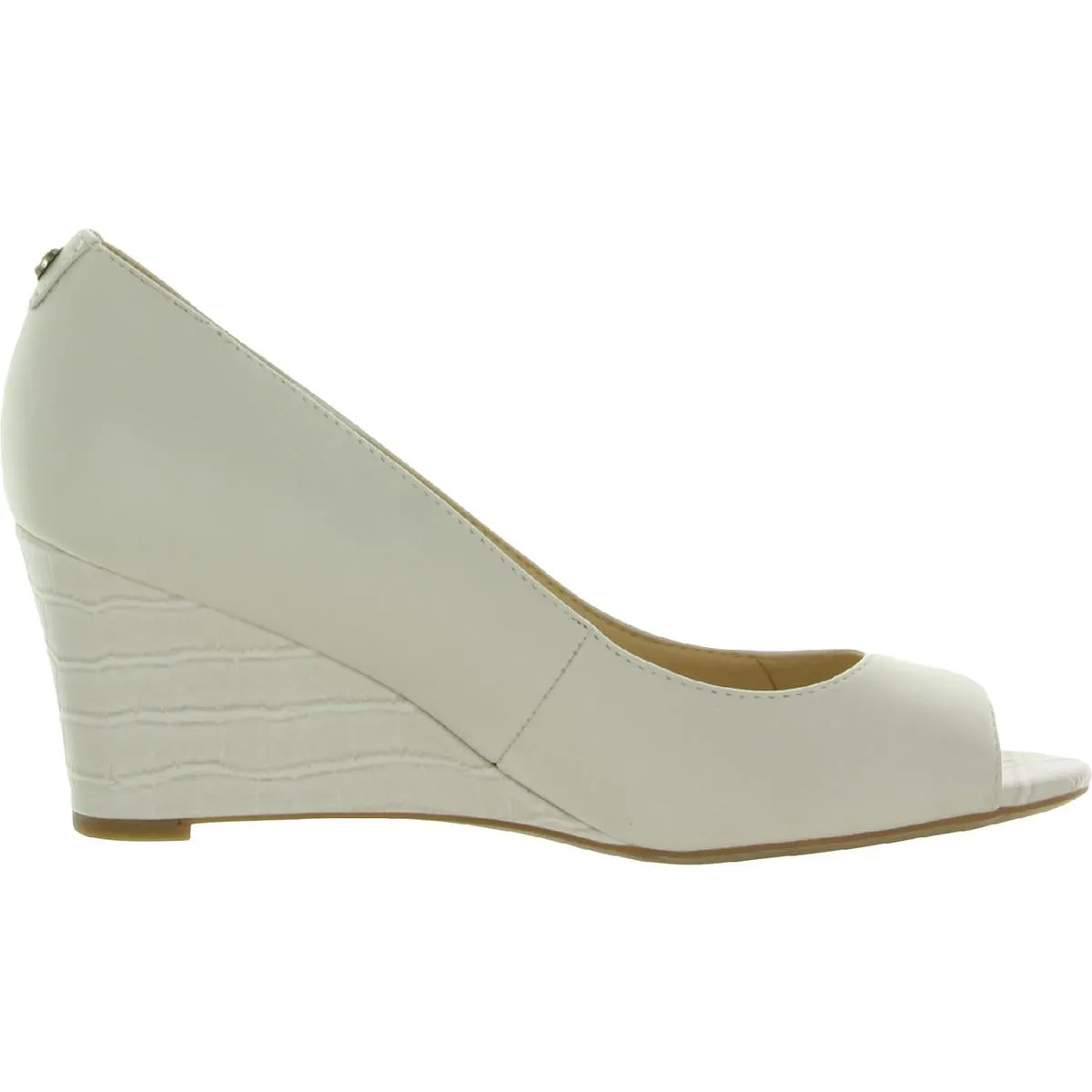 Cape 9x9 Womens Suede Peep Toe Wedge Heels