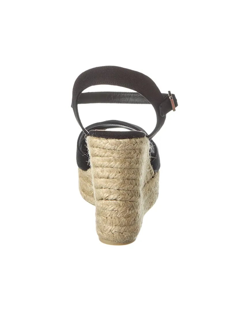 Castaer Blaudell 80 Canvas Wedge Espadrille