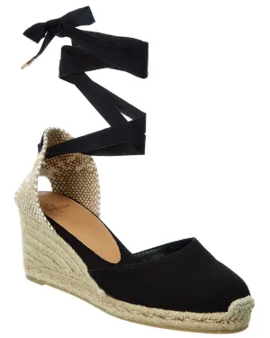 Castaer Carina Canvas Wedge Sandal