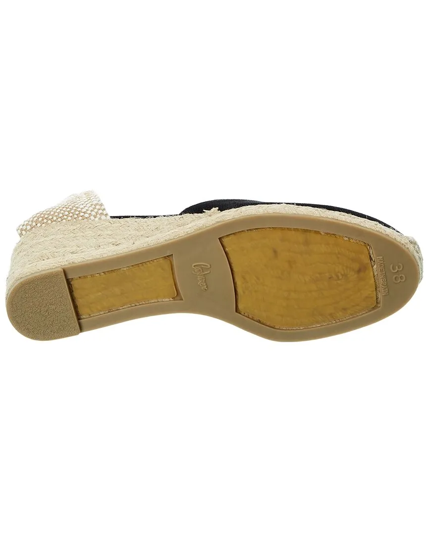 Castaer Carina Canvas Wedge Sandal