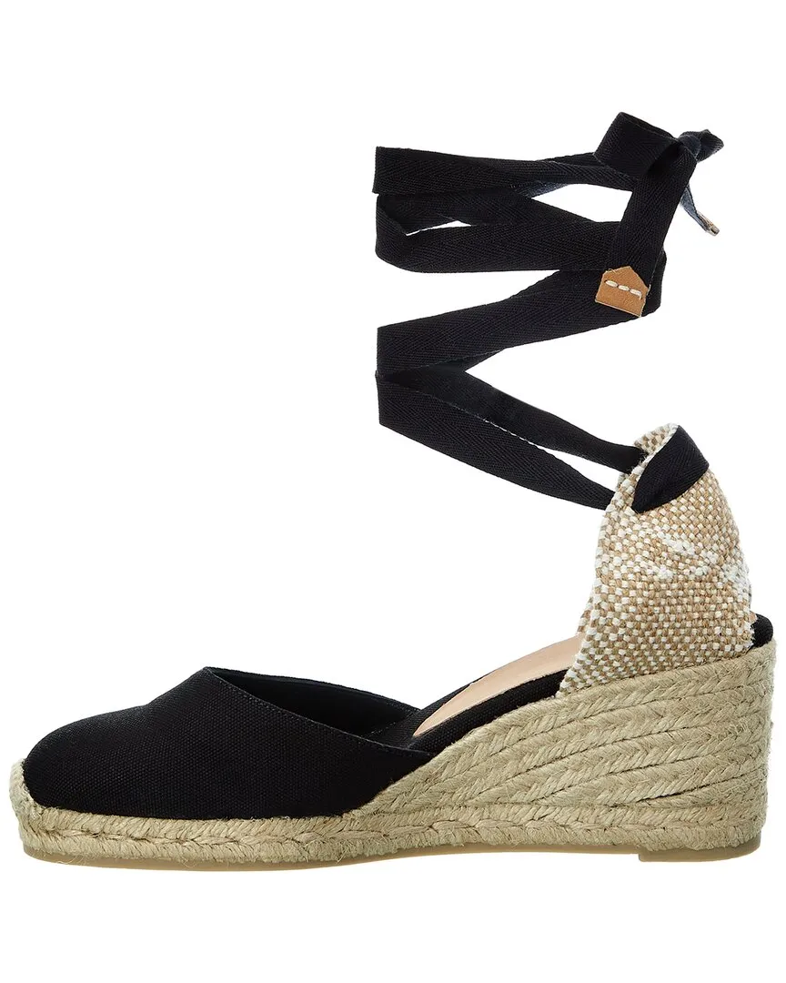 Castaer Carina Canvas Wedge Sandal