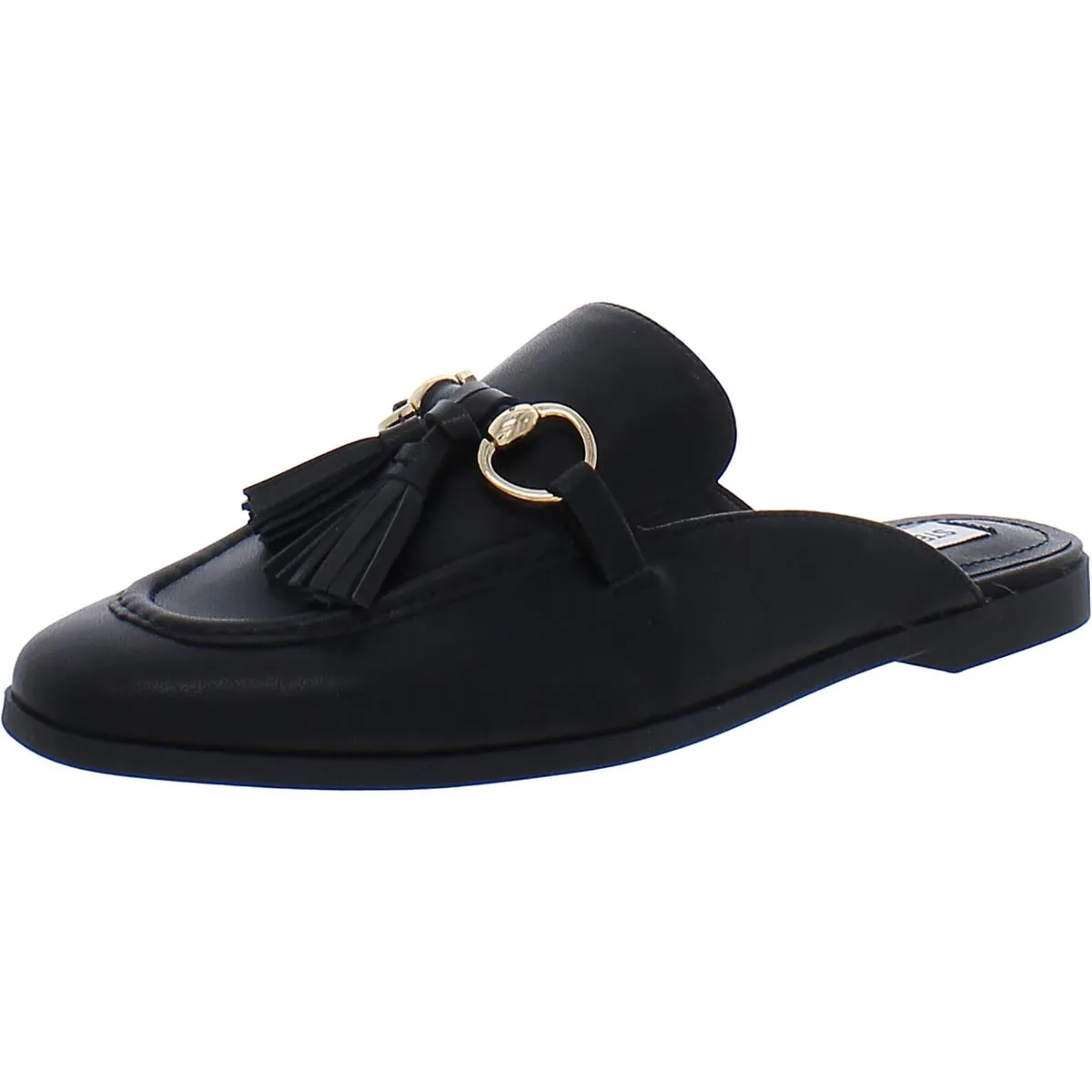 Cayler Womens Leather Slip-On Mules