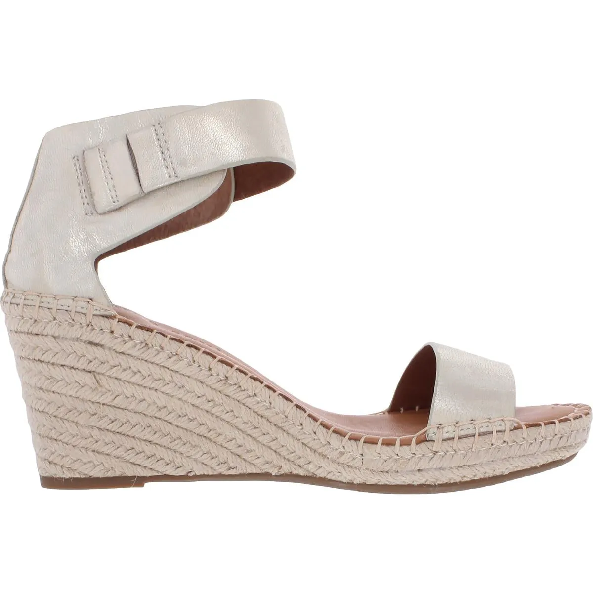 Charli Womens Suede Ankle Strap Espadrilles