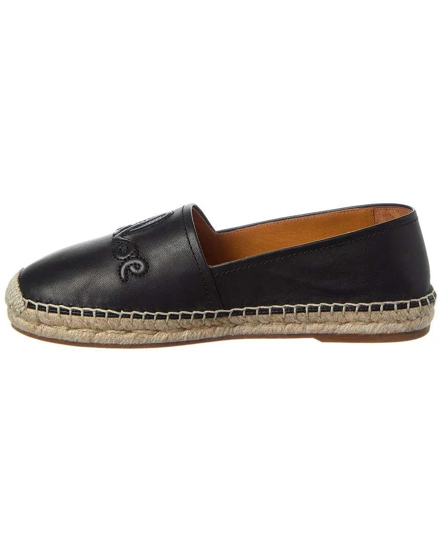 Chlo Isla Leather Espadrille