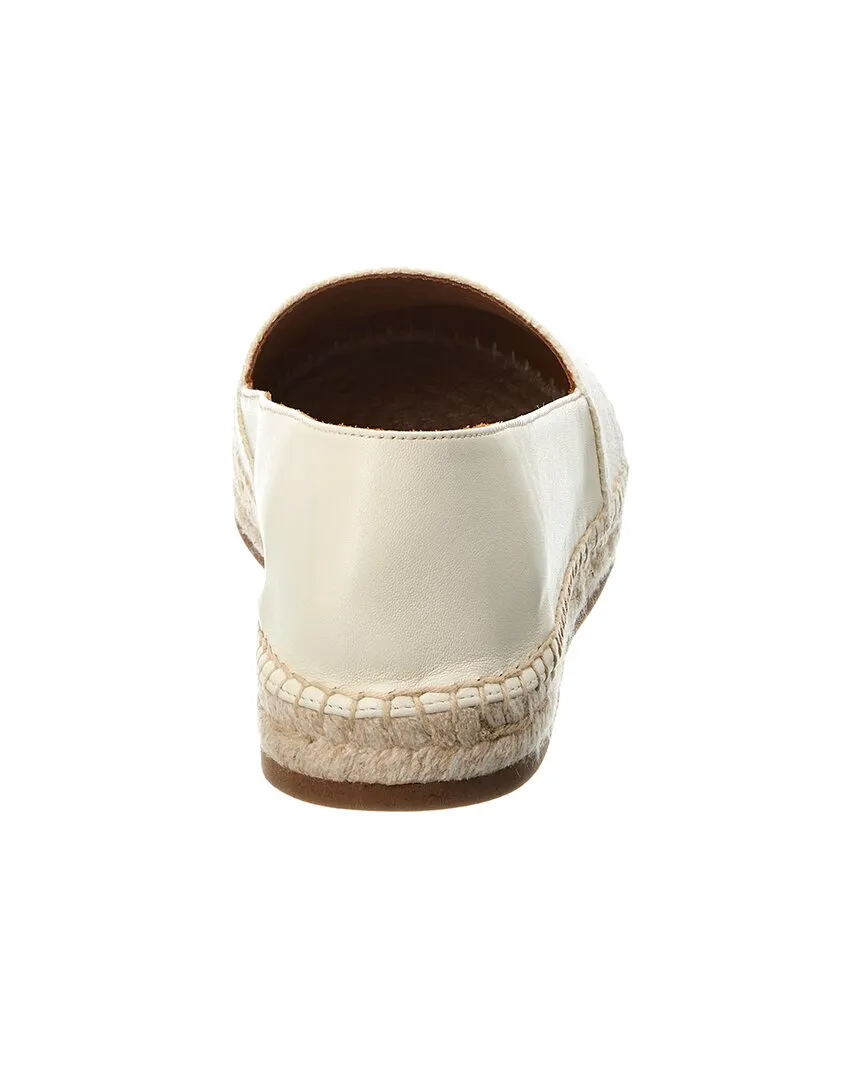 Chlo Piia Flat Leather Espadrille