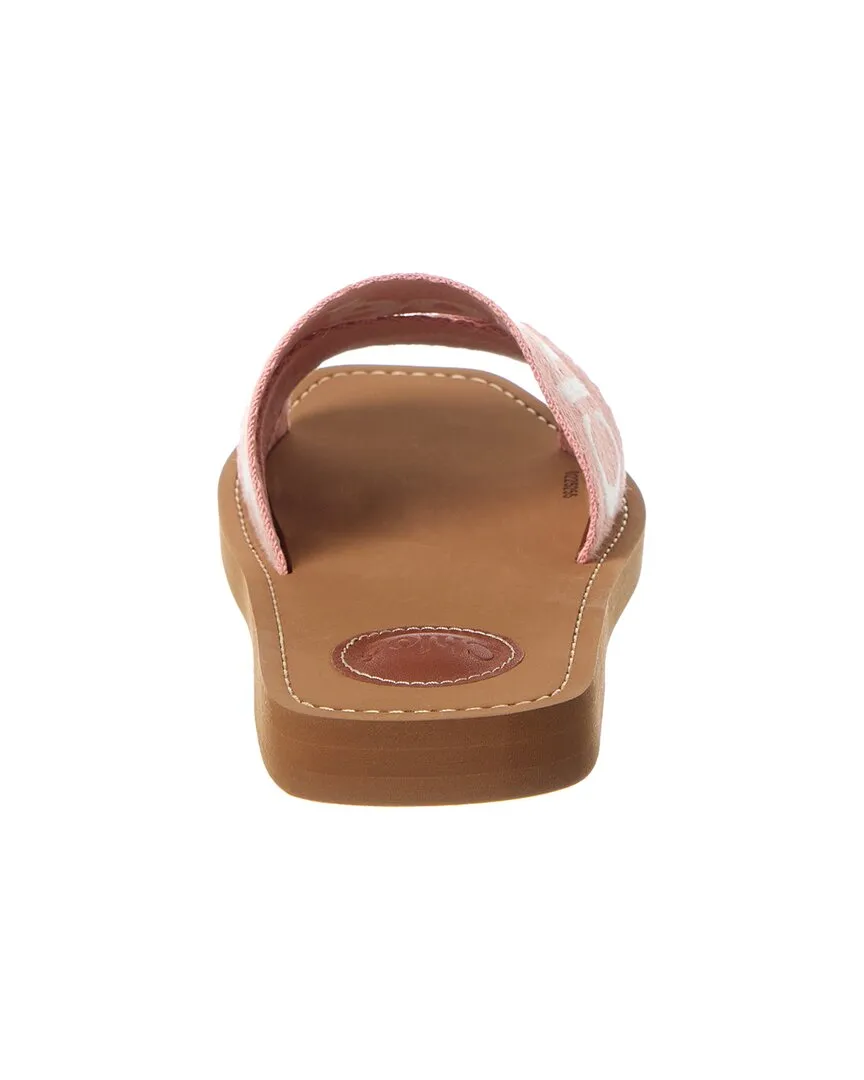 Chlo Woody Logo Canvas Slide