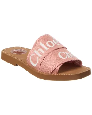 Chlo Woody Logo Canvas Slide