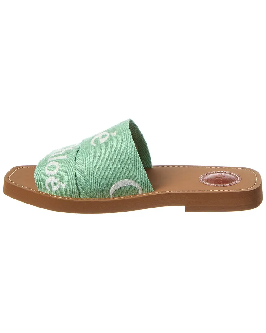 Chlo Woody Logo Canvas Slide