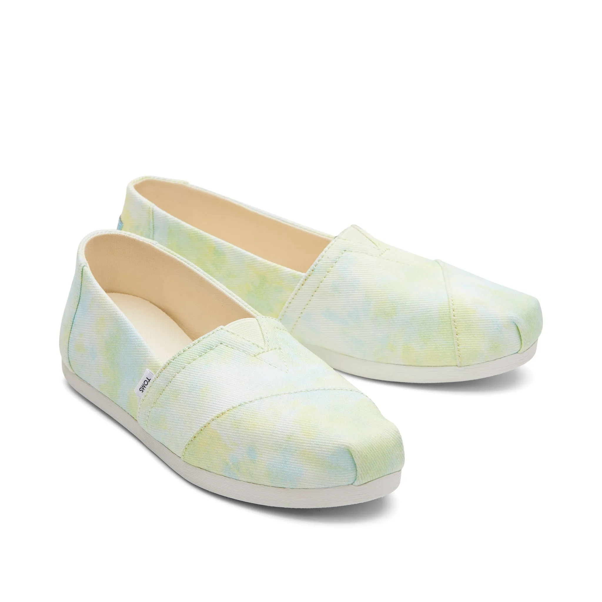Classic Alpargata Neon Yellow Lime Tie-Dye