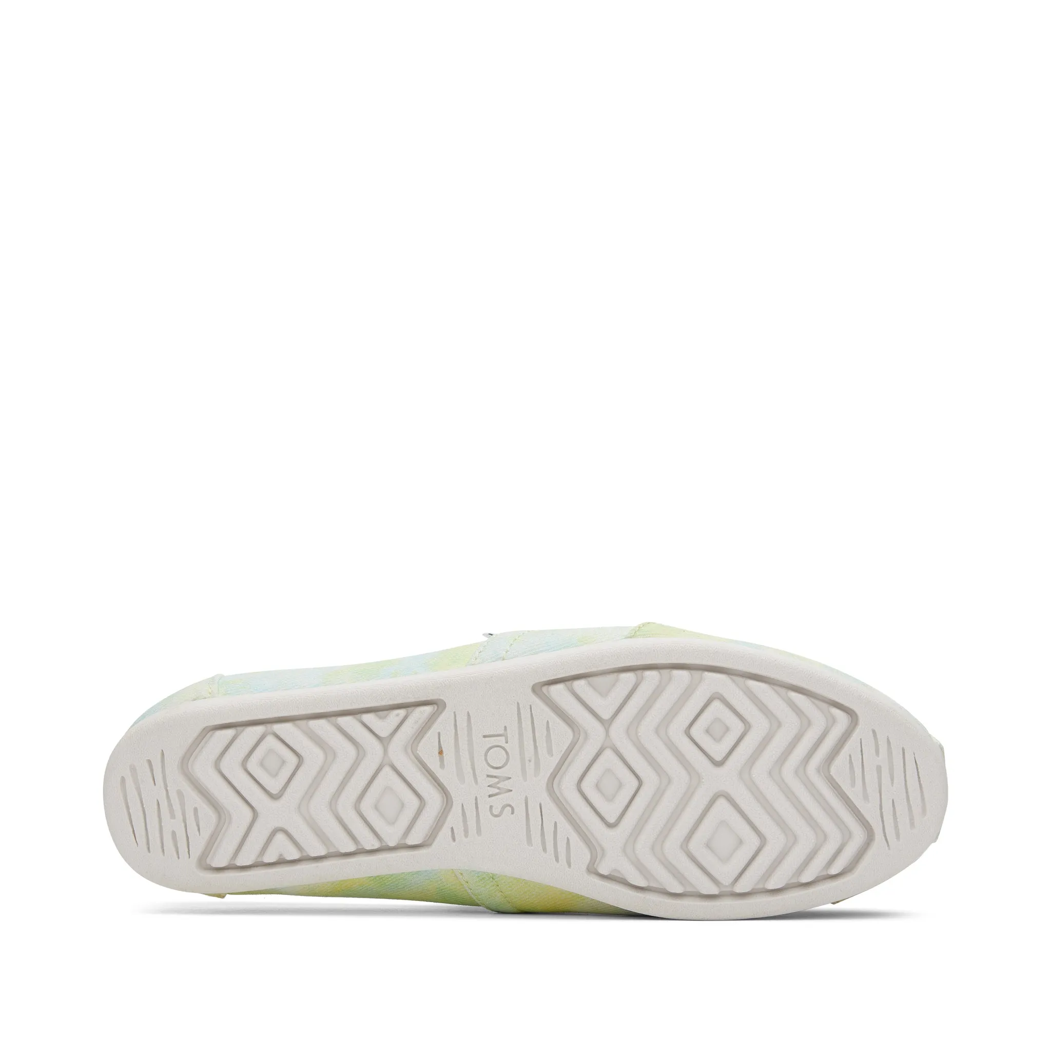 Classic Alpargata Neon Yellow Lime Tie-Dye