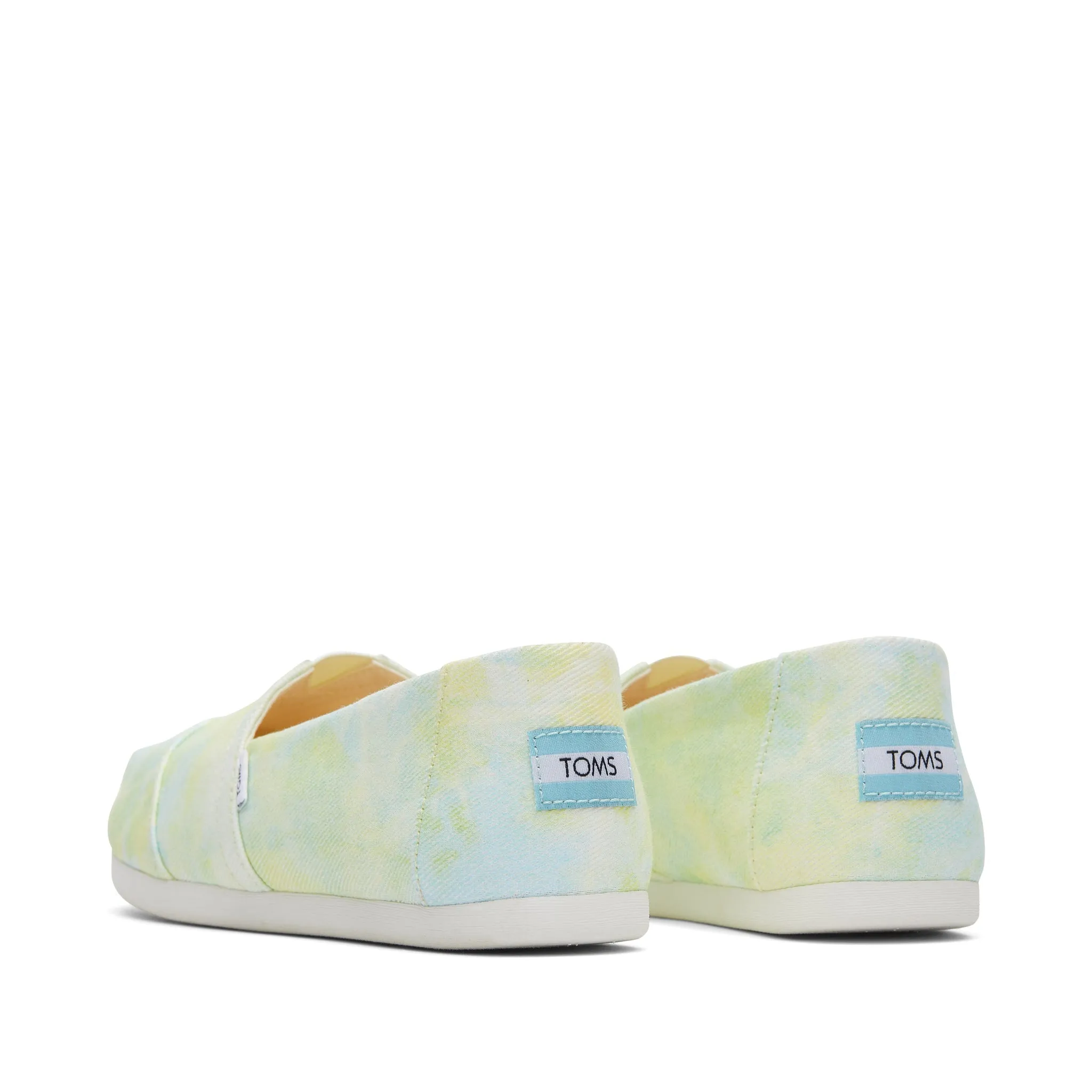 Classic Alpargata Neon Yellow Lime Tie-Dye